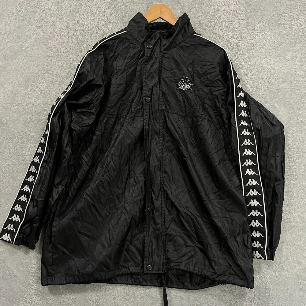 Vintage Kappa Jacket Men Large Windbreaker Full Zip Lightweight Y2K Retro Grunge
